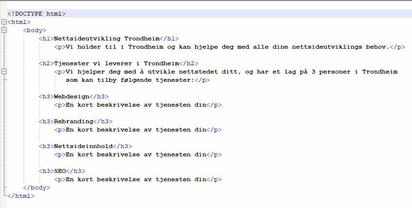 Lokal-SEO-sidelayout-HTML